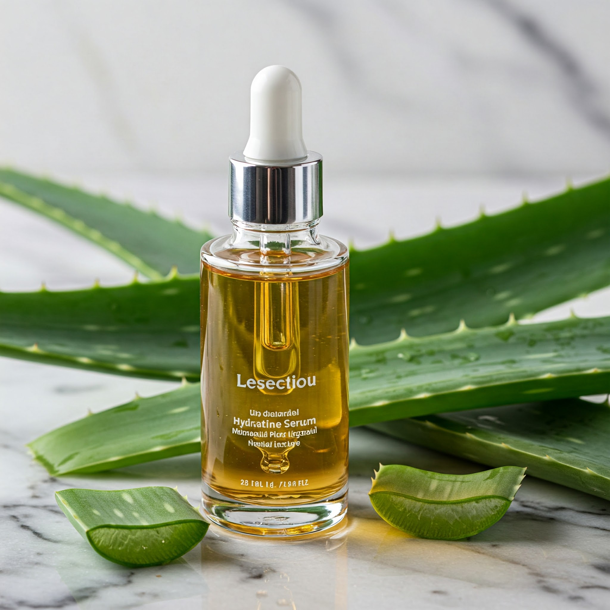 Nourishing face serum infused with hydrating and skin-rejuvenating ingredients.