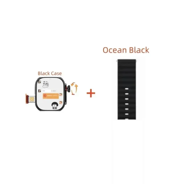 CDS9 Pro 4G Smartwatch - GPS, WiFi, 256GB, Rotating Camera | Heart Rate & All-Network Support - Image 2