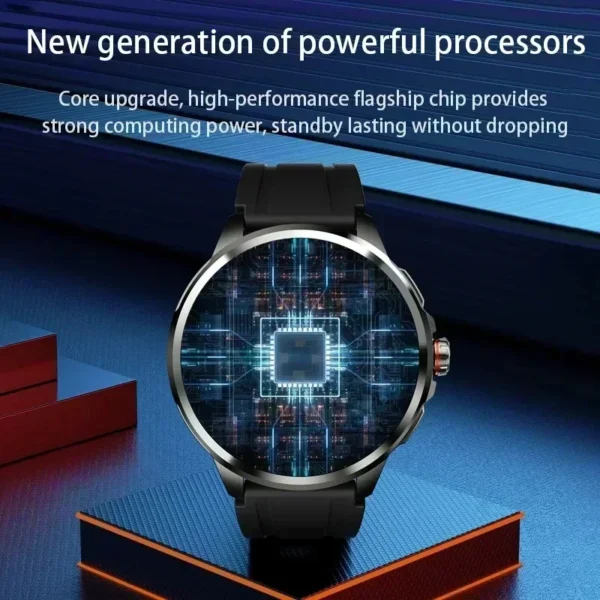 H99 Armored Smartwatch - Rotating Camera, GPS, Social Apps - Image 3