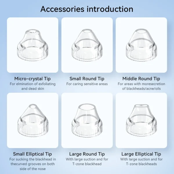 Professional Electric Pore Vacuum - Blackhead & Acne Removal Deep Cleansing Machine - Image 5