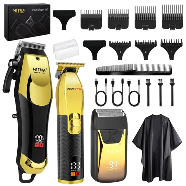 HIENA Rechargeable Hair Trimmer for Men